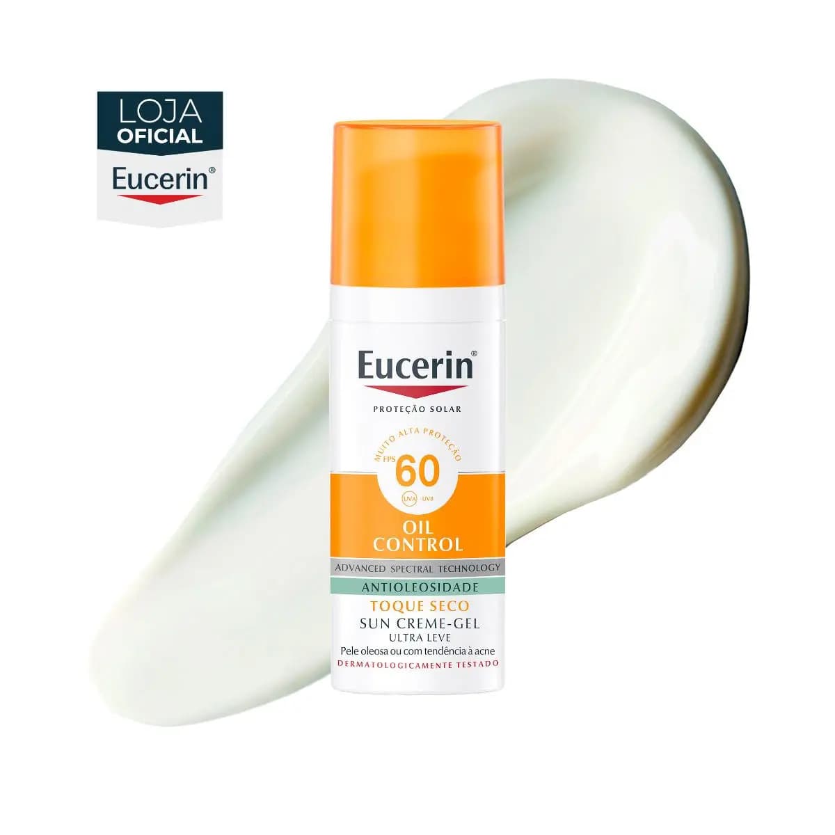 EUCERIN Protetor Solar Facial Oil Control FPS 60 50ml