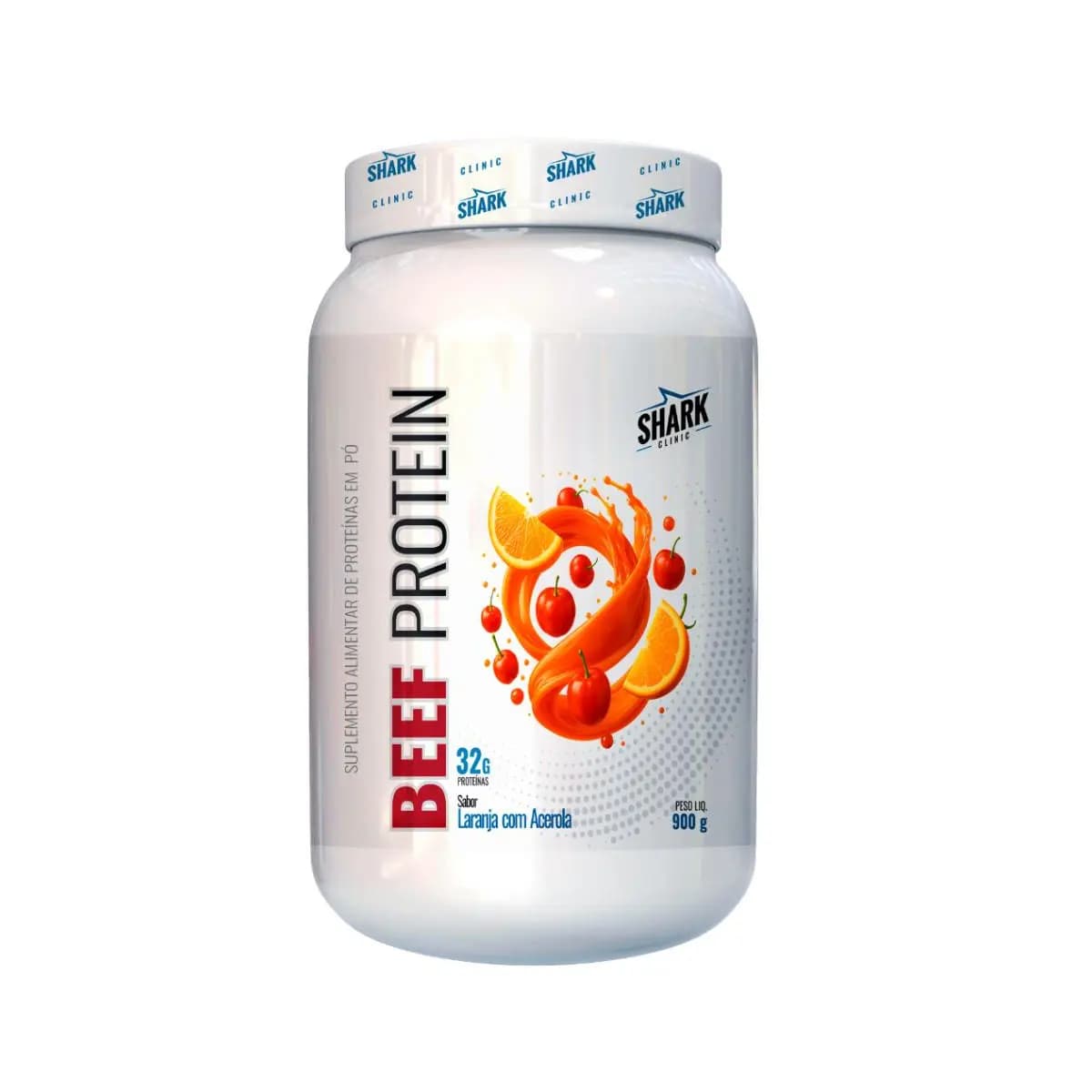 Beef Protein Proteína da Carne 900g Pote - Shark Pro
