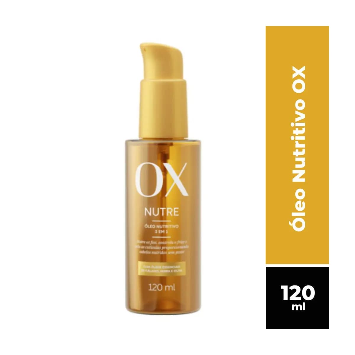 Óleo Nutritivo 3 Em 1 Ox Nutre 120ml