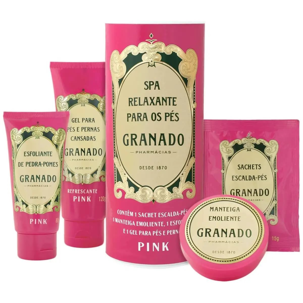 Granado Kit Pink Spa Relaxante Para os Pés