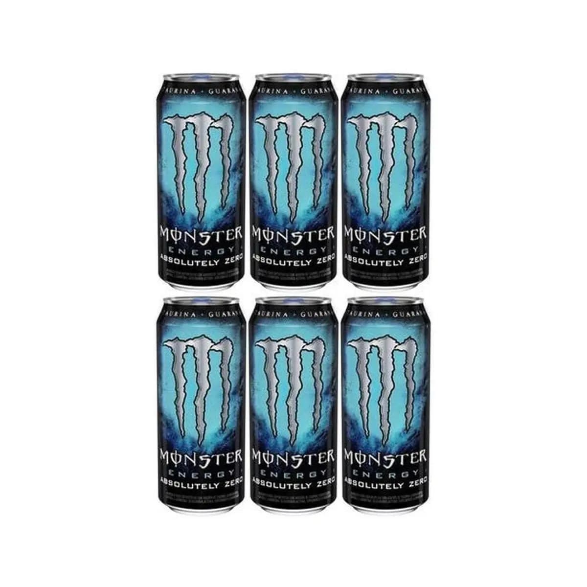 Pack de Monster Absolutely Zero LT 473ml - Unidade 6 unidades