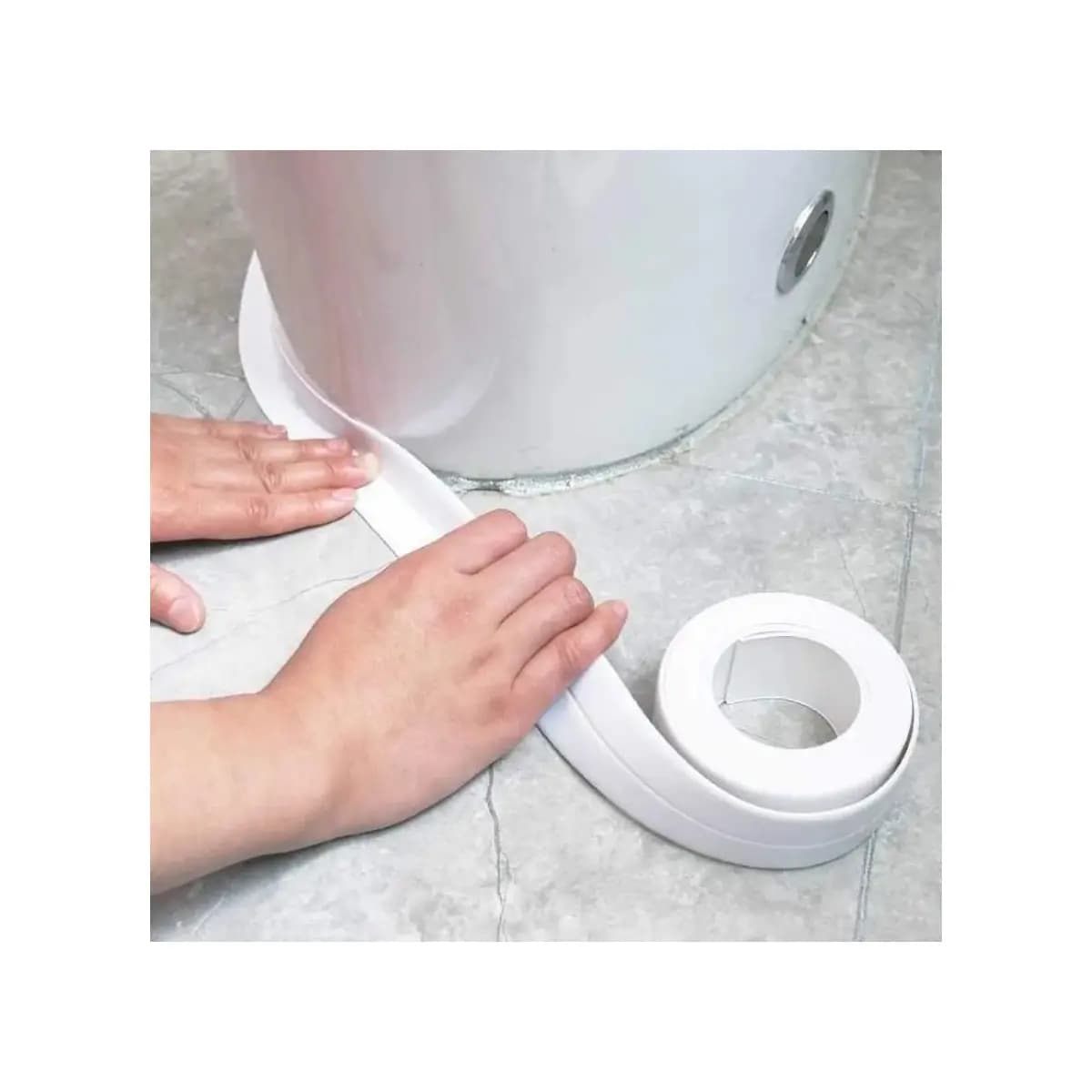 1/2 Fita Selante De Pvc 1M 3M 5M 10M À Prova D 'Água Para Cozinha / Banheiro / Banheira