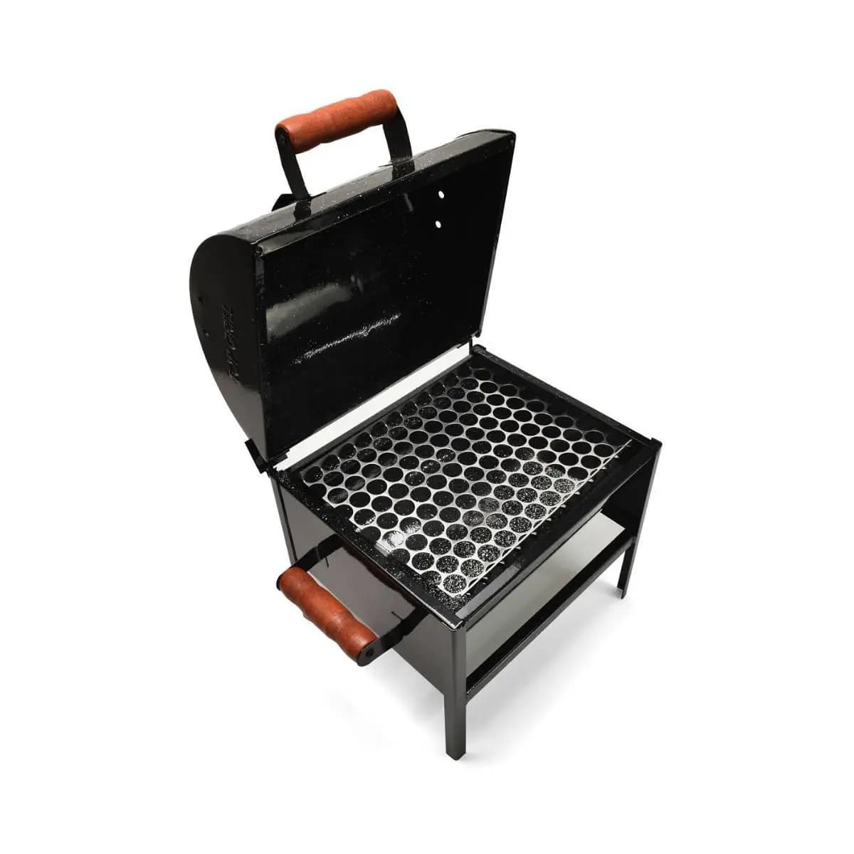 Churrasqueira a Bafo Portátil para Pescaria Viagens Camping Material Resistente
