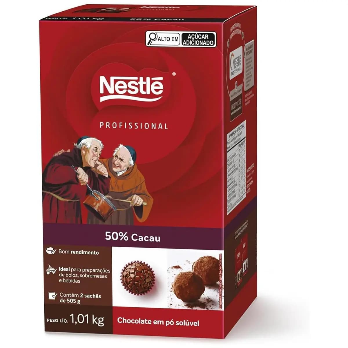Chocolate em Pó 50% Cacau DOIS FRADES® 1kg