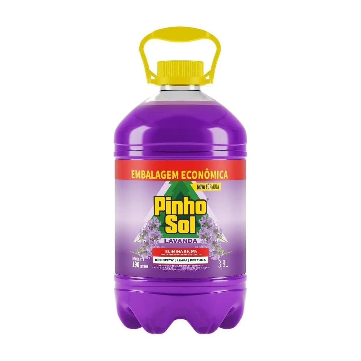 Pinho Sol Lavanda Perfumado Desinfetante, 3,8L