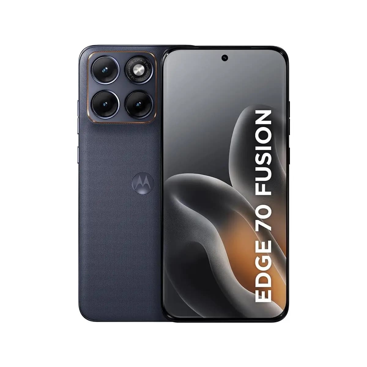 Smartphone Motorola Edge 70 Fusion 5G - 256GB 8GB RAM + 16GB RAM Boost, camera 50MP Sony Lytia 710, Tela 1.5K extreme Amoled 144hz - Grafite
