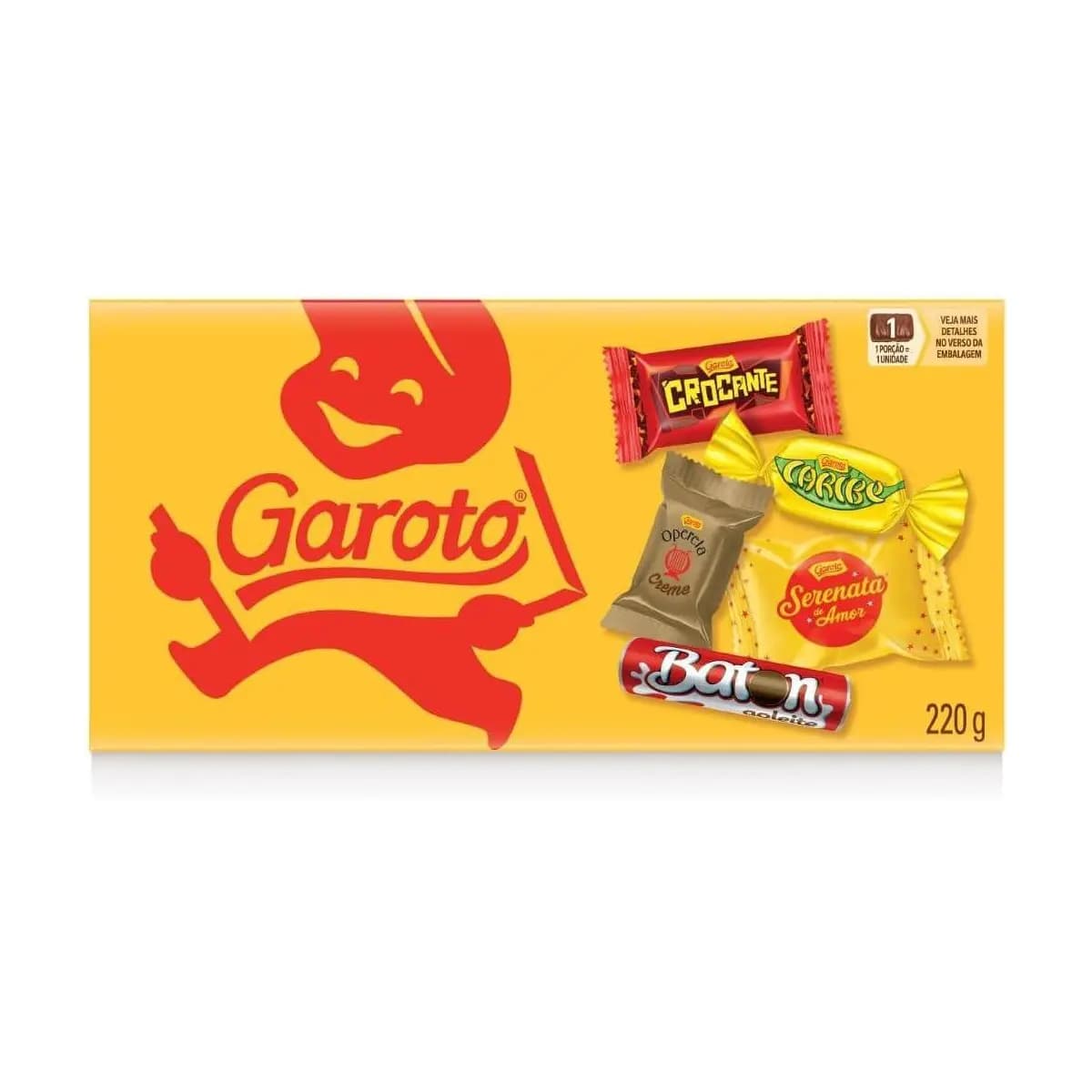 Bombom GAROTO Sortido Caixa 220g