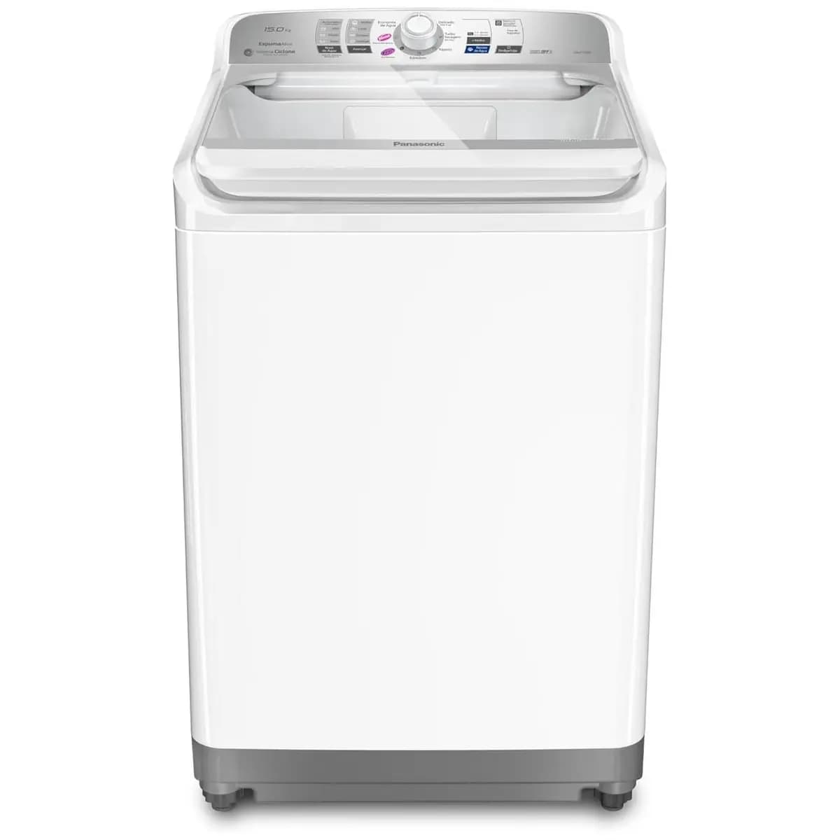 Máquina de Lavar Panasonic 15kg Branca Função Vanish NA-F150B1W 127v