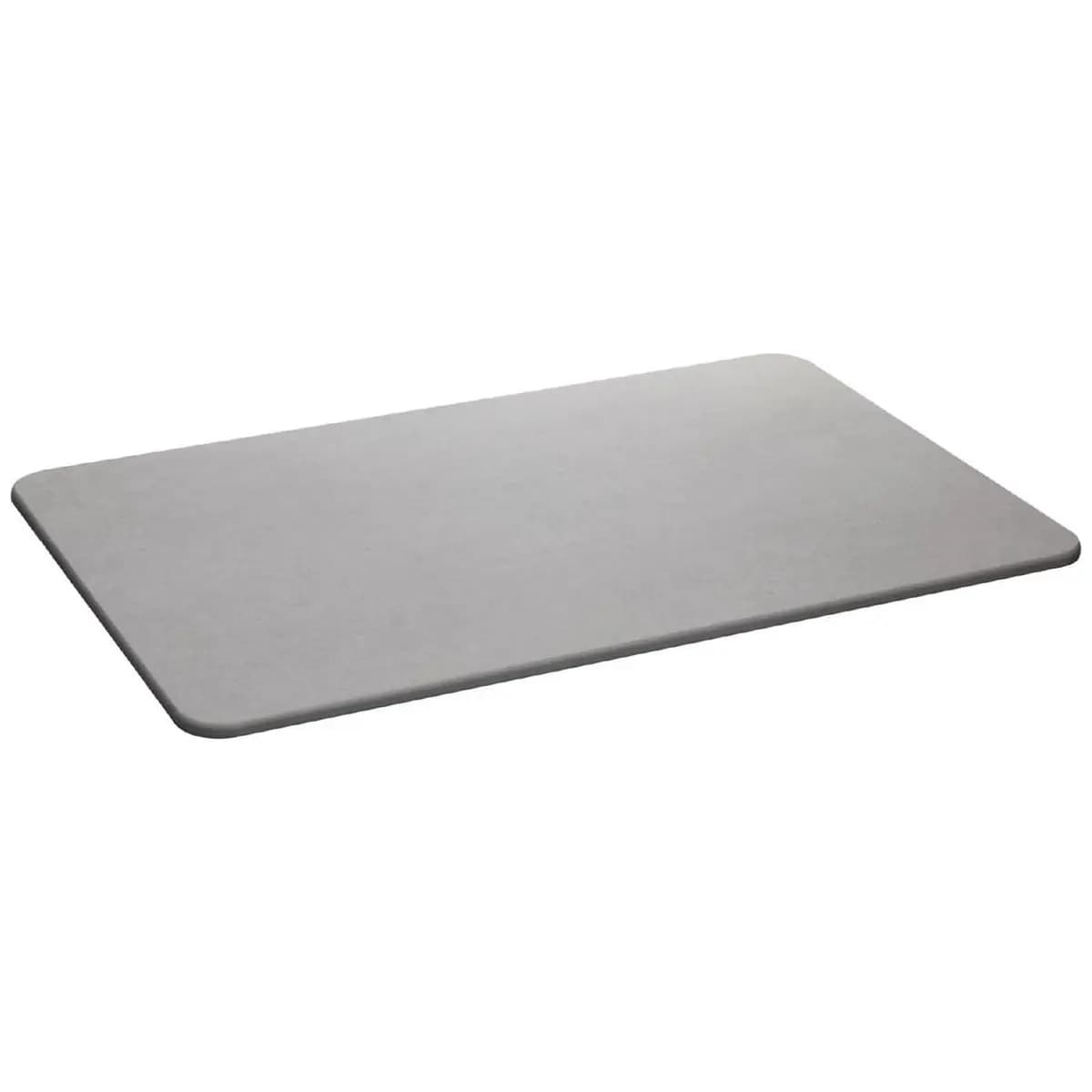 LYOR - Tapete de Pedra Diatomita para Banheiro Cinza 60cm x 39cm