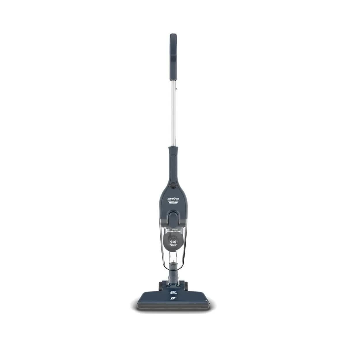 Aspirador de Pó Vertical Britânia 2 em 1 com Filtro Ciclone 1400W BAS30 1,5L Azul 127V
