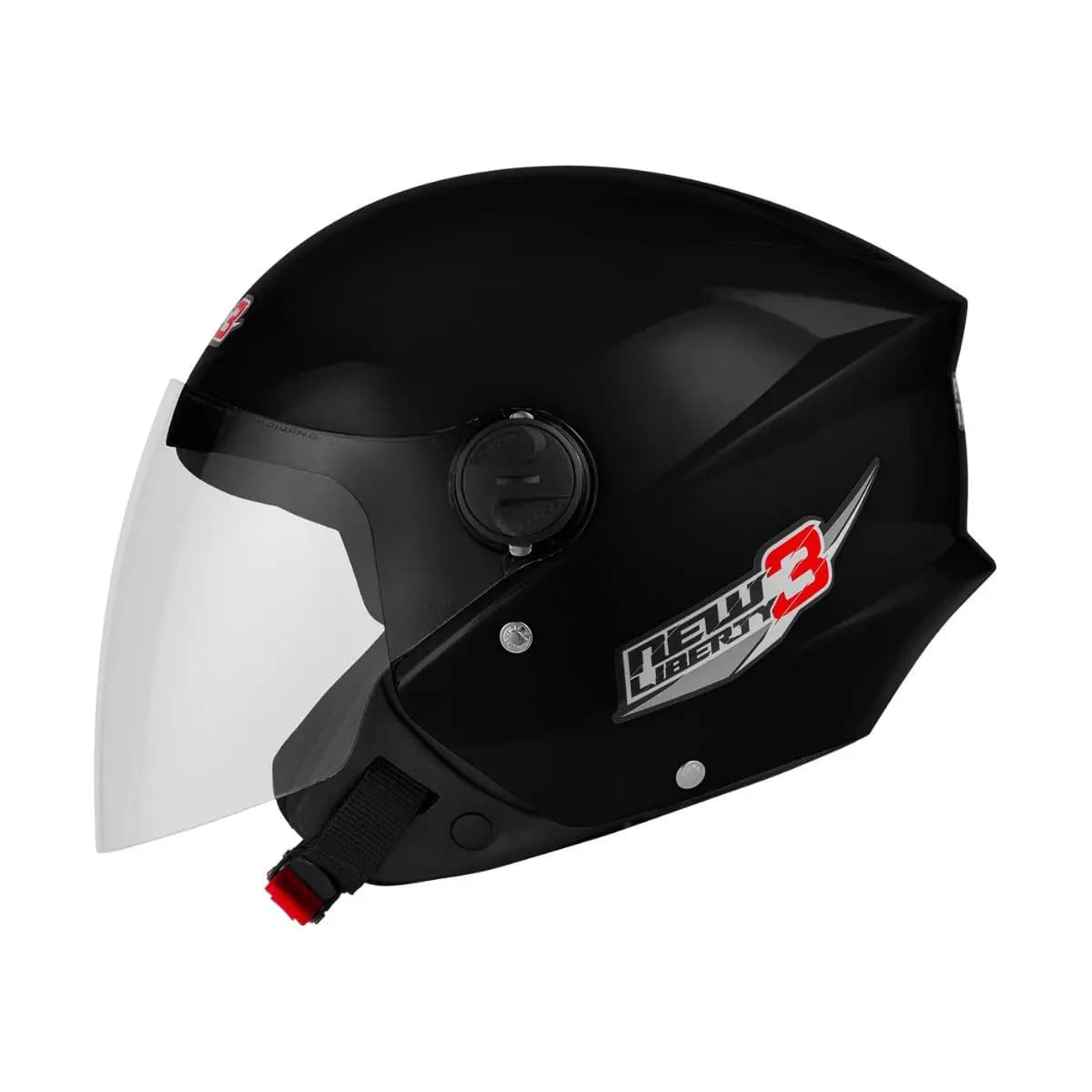 Capacete Moto Aberto Pro Tork New Liberty 3 Viseira Cristal