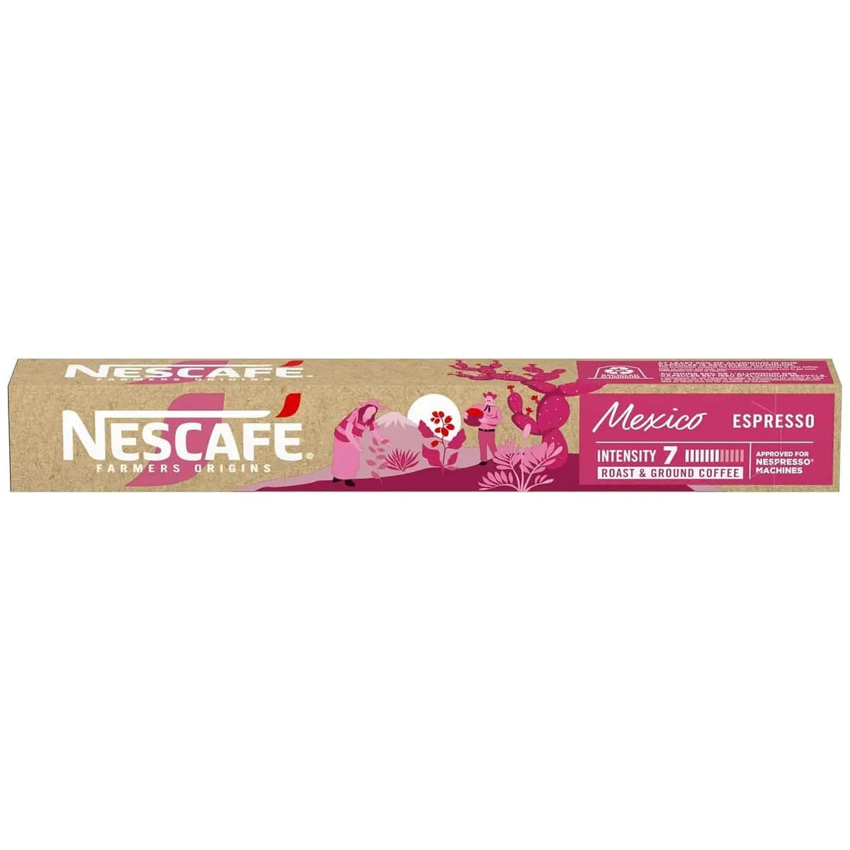Café em Cápsula Compatível com Nespresso Nescafé Farmers Origins México 10 Cápsulas