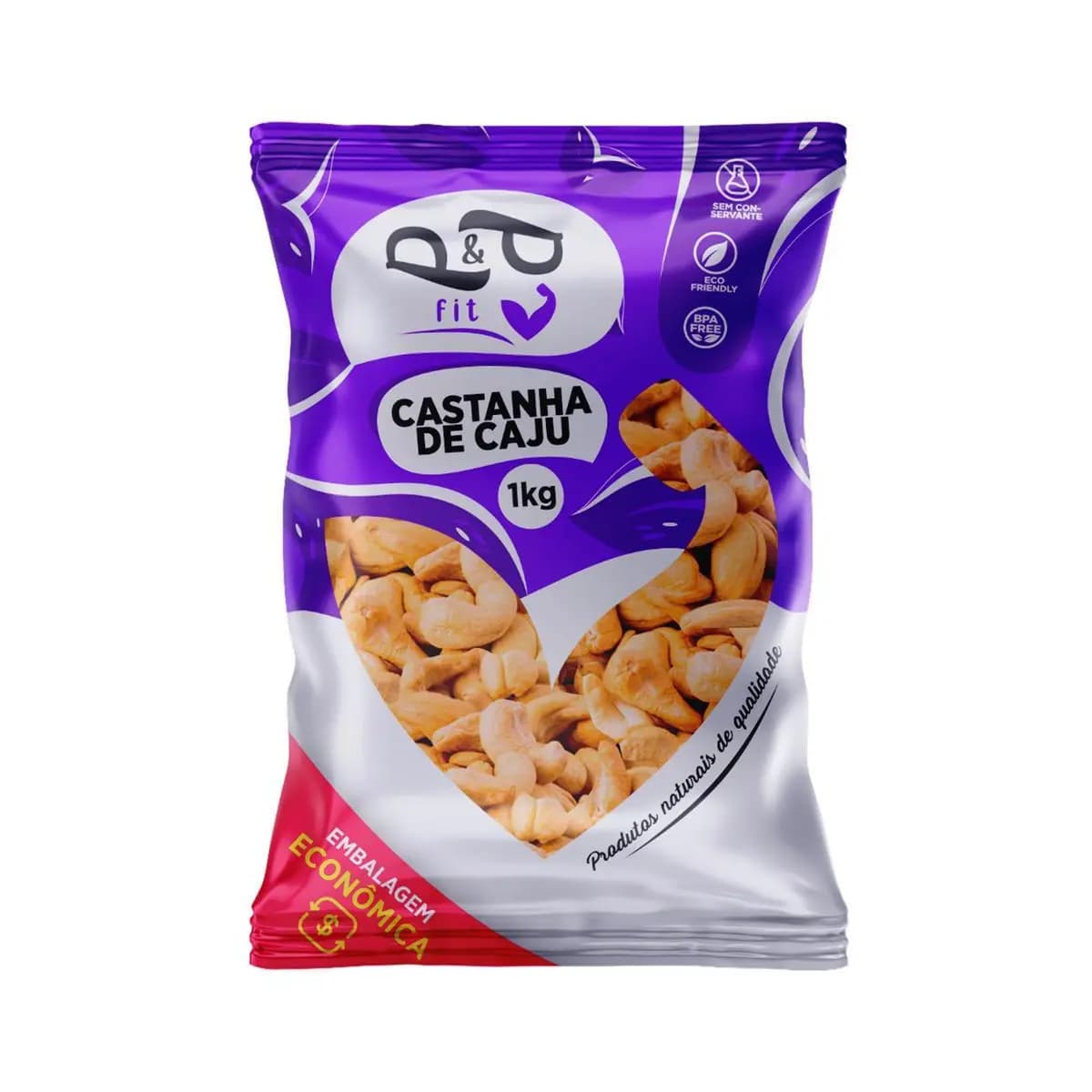 Castanha de Caju 1Kg (Com ou sem Sal) - P&P