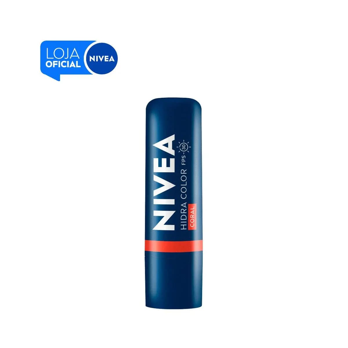 NIVEA Hidratante Labial Hidra Color Coral 4,8g
