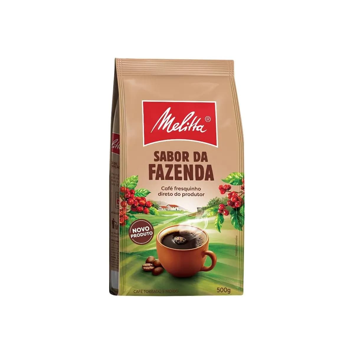 CAFÉ MELITTA SABOR DA FAZENDA POUCH 500g