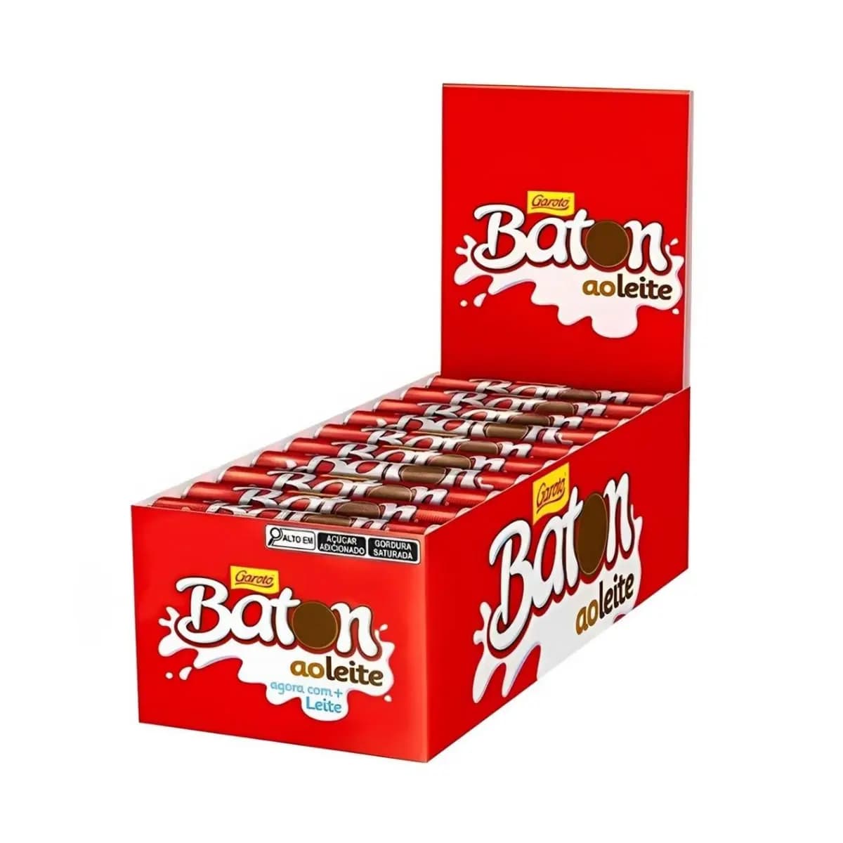 Chocolate Baton Ao Leite C/30Unidades 16Gr Garoto