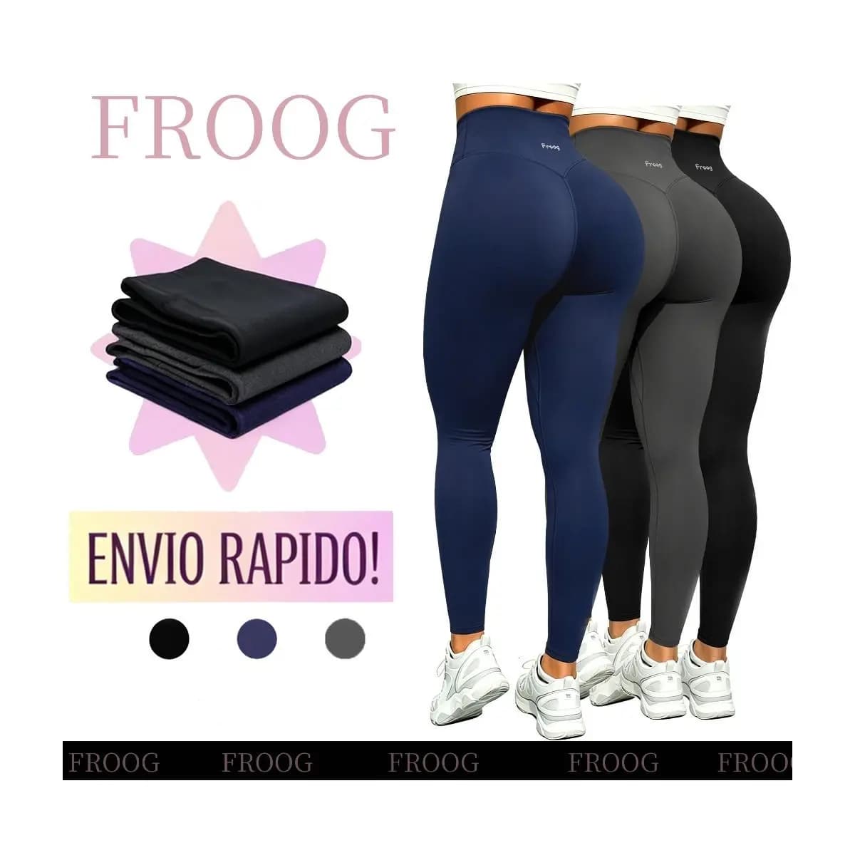 Calça Legging Esportiva Cintura Alta Com Bolso Empina Bumbum Zero Transparência Respirável Fitness Academia Yoga