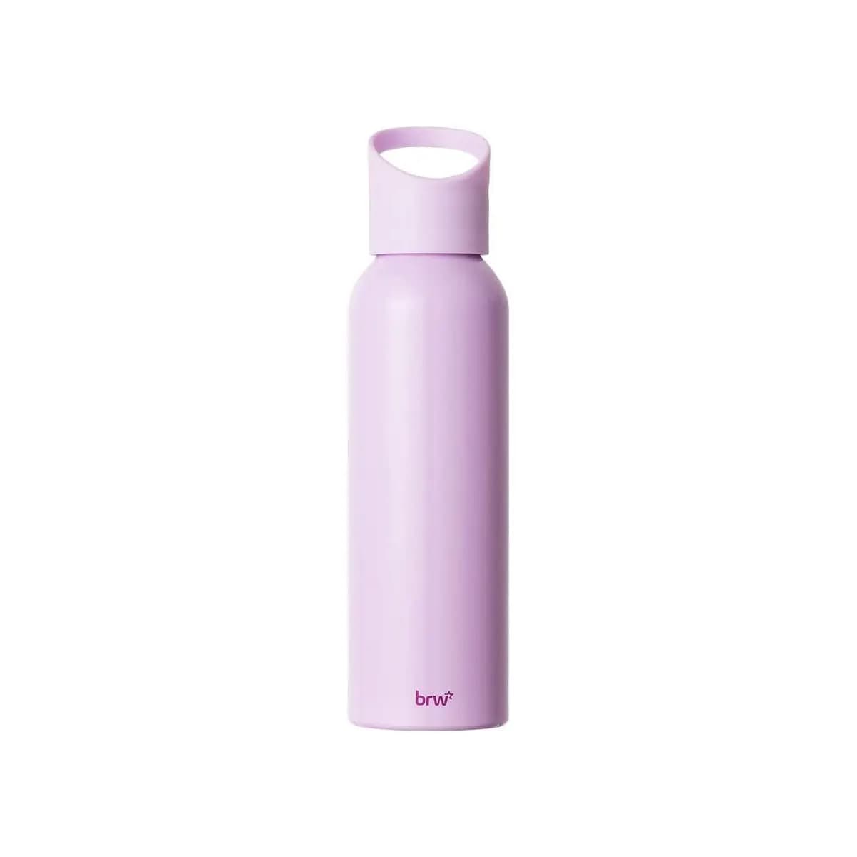Garrafa em Alumínio com Tampa 600ml Lilás, BRW