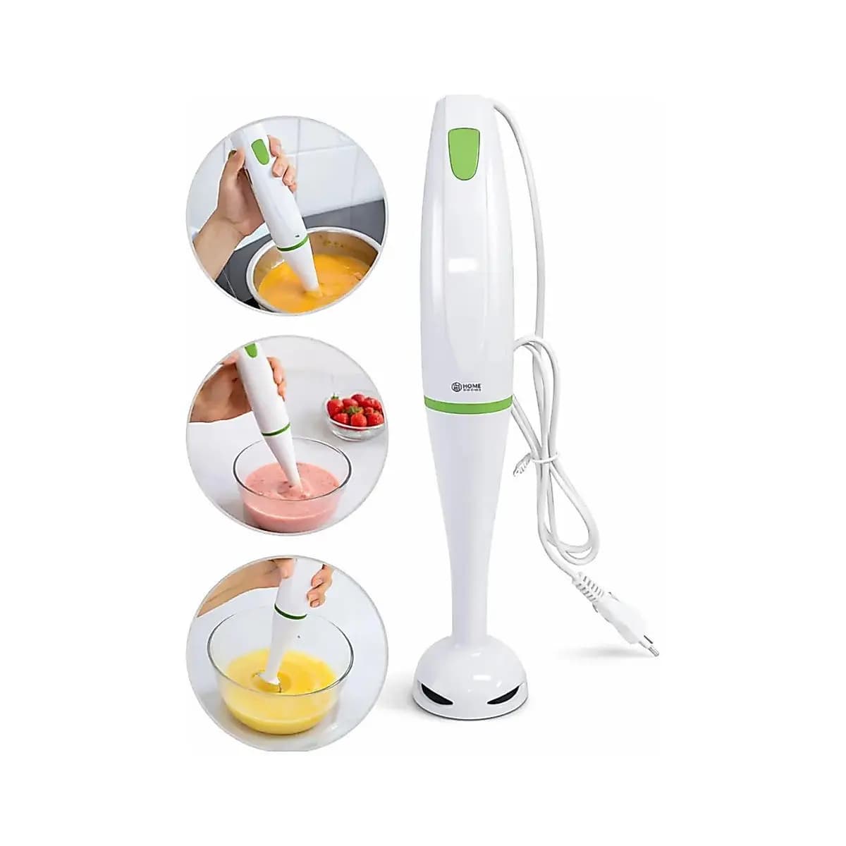 Mixer Elétrico Potente Liquidifciador de Mão Para Vitaminas Batidas Tritura Alimentos Cozinha 110V