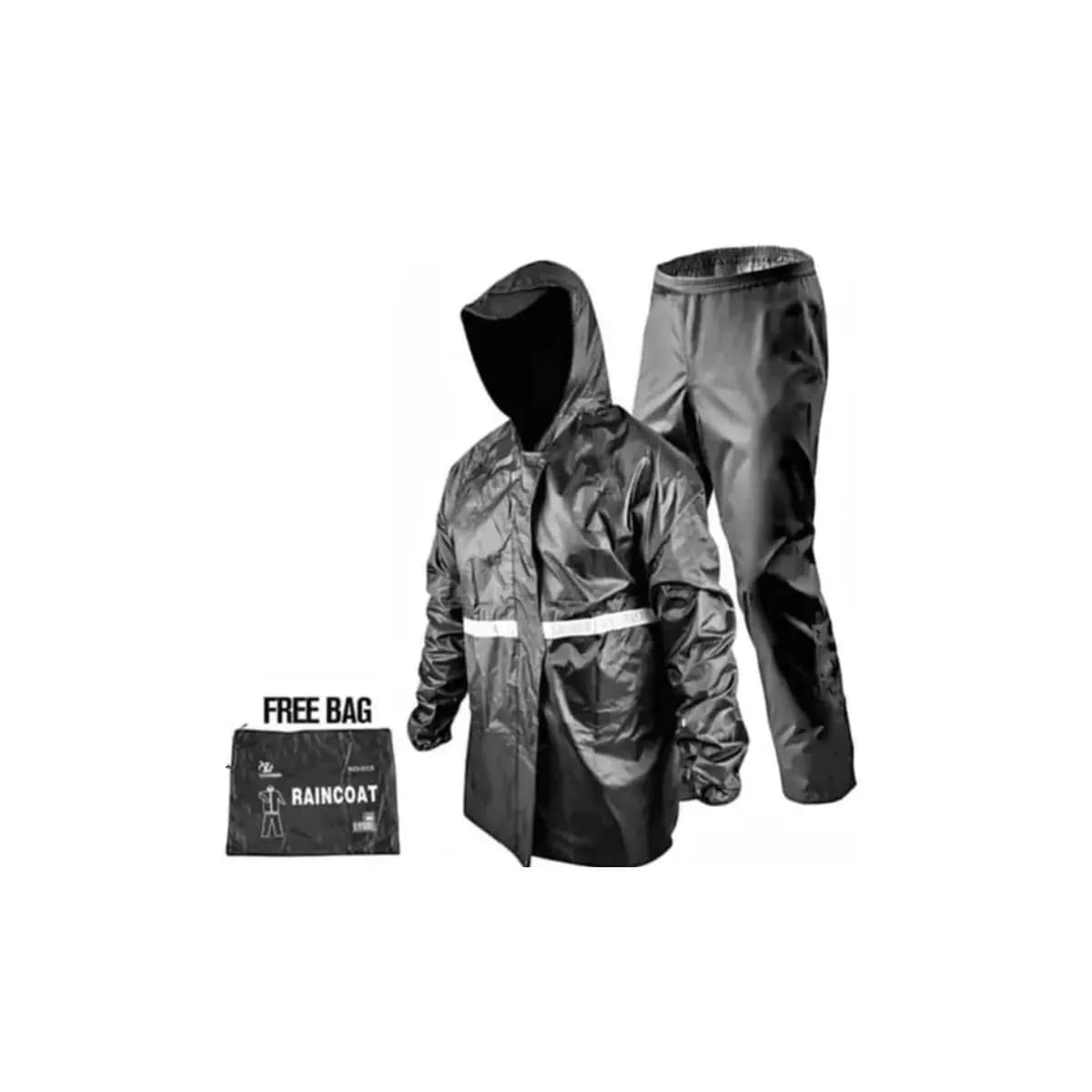 Conjunto Capa De Chuva Para Motoqueiros Ciclistas Impermeável Calça Jaqueta C/ Capuz Envio Rápido