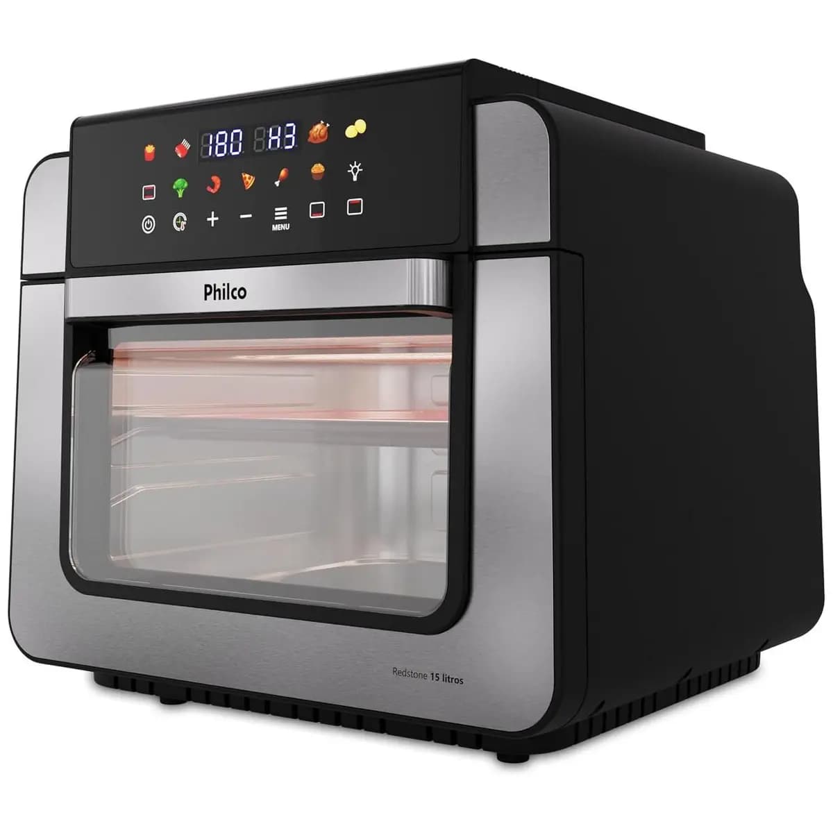 Air Fryer Oven Philco 15L Dupla Resistência 1800W PAF15B 127V