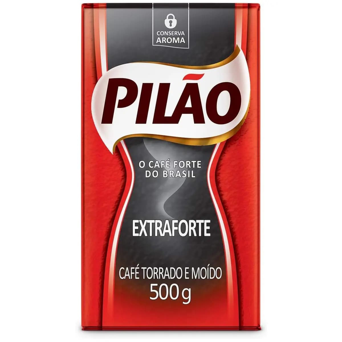 Café Pilão Torrado e Moído Extraforte Vácuo 500 gramas