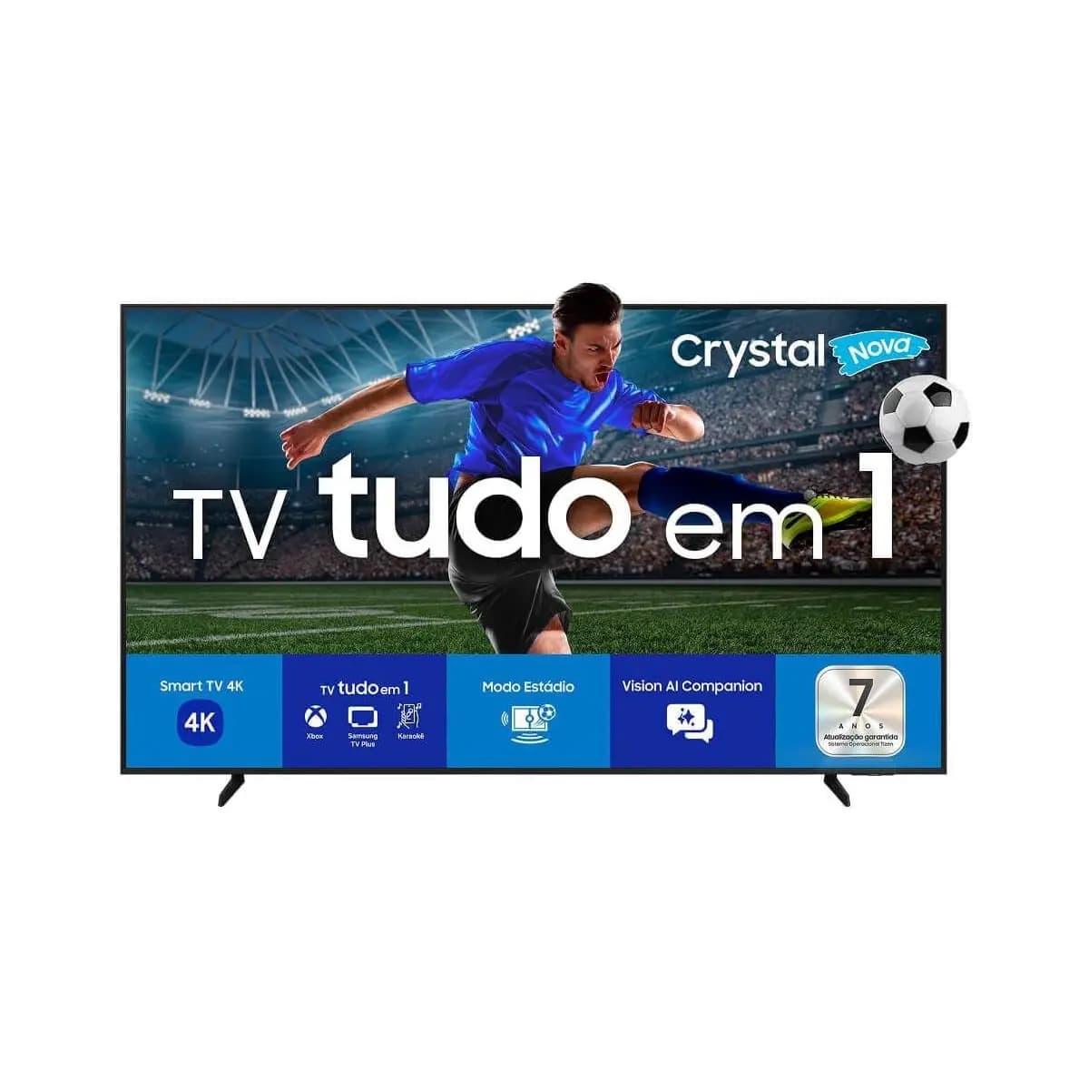'Samsung Smart TV 55" Crystal UHD 4K U8100F 2025
