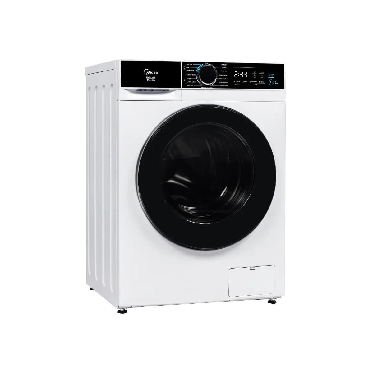 Lava e Seca Midea 11kg Inverter Ciclo Pets MFA01D110B 16 Programas Branca