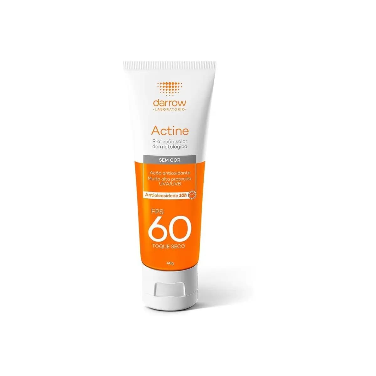 Darrow Actine Protetor Solar Fps 60 Sem Cor 40G