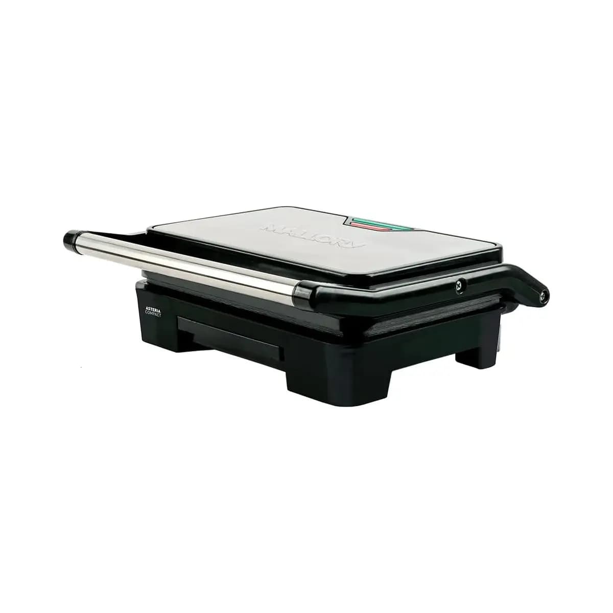 Grill Asteria Compact Mallory Grill multifunção, Luzes indicadoras de funcionamento, Alça com toque-frio e Trava de segurança 220V