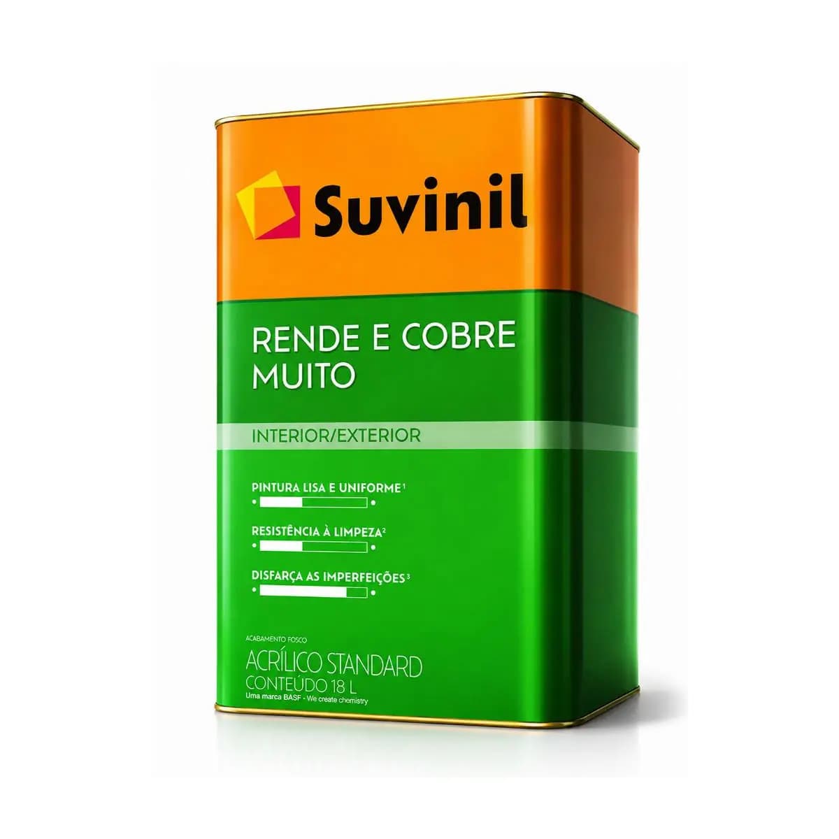 Tinta Rende & Cobre Muito Cores Básicas18L Suvinil