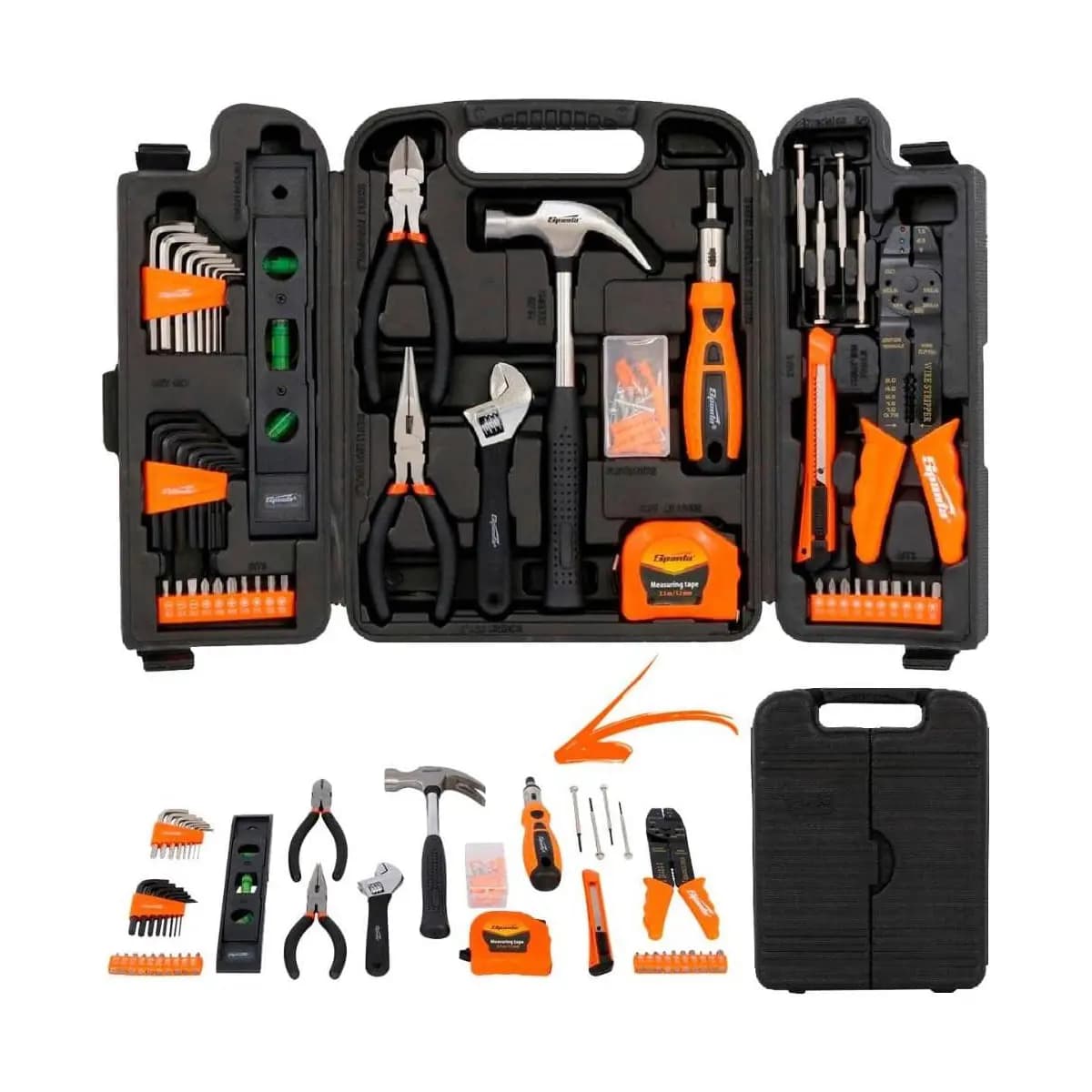 Sparta Maleta de ferramentas kit com 129 peças