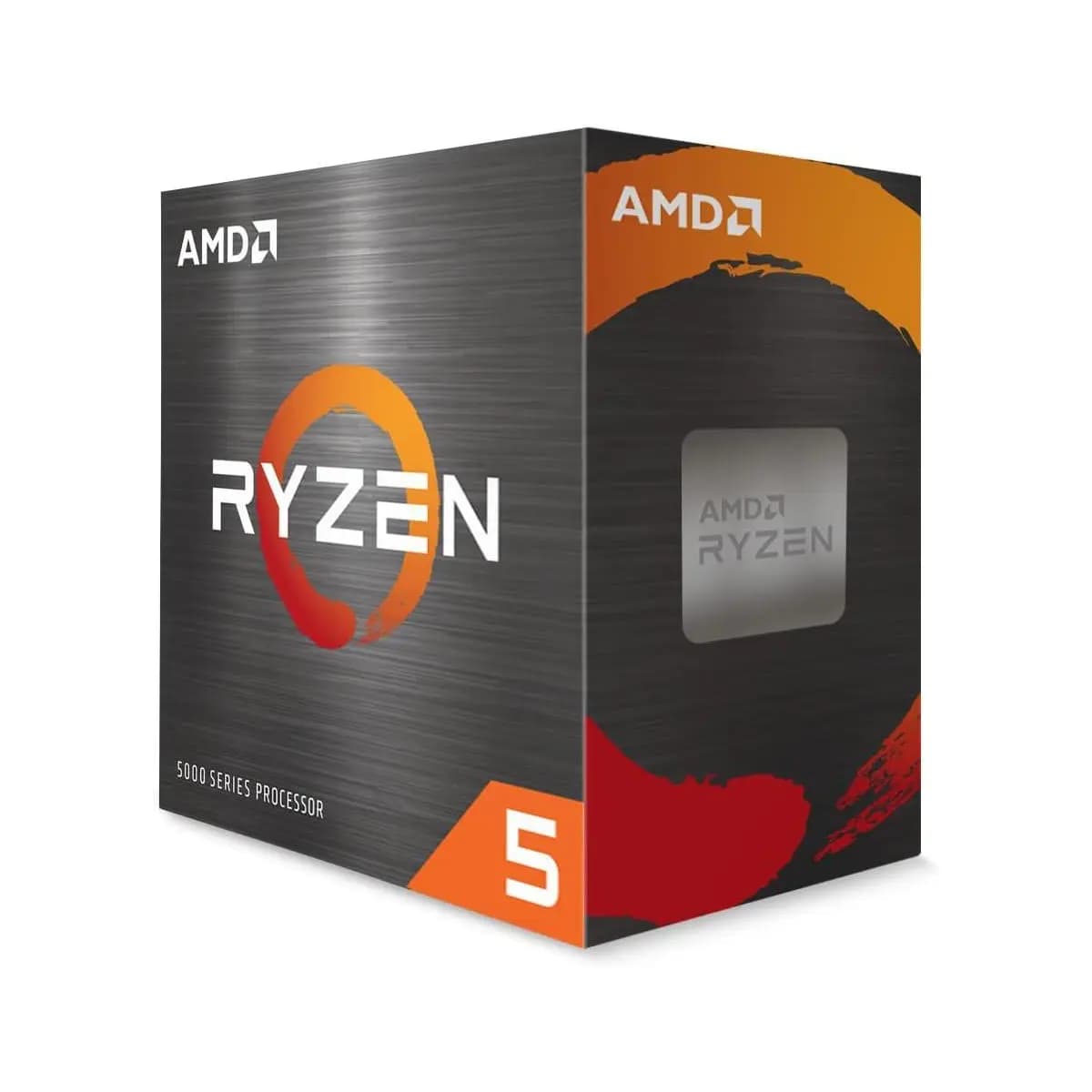 Processador AMD Ryzen 5 5500 100100000457BOX, Cerâmica cinza