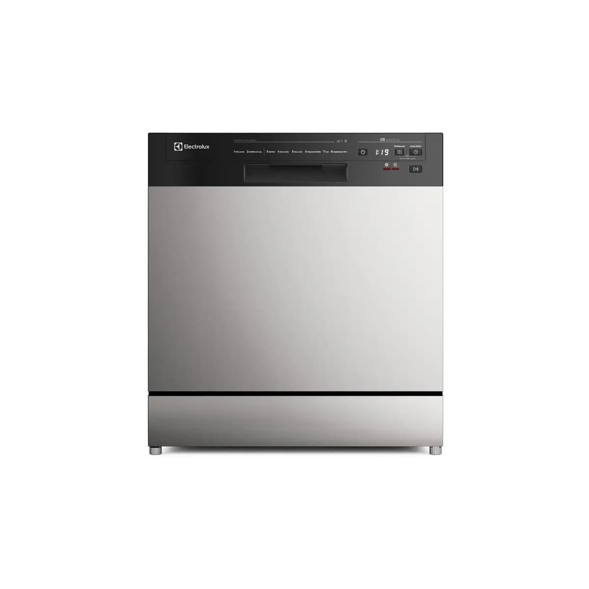Electrolux Lava-Louça Electrolux 8 Serviços Inox com Programa Lava & Seca 50 min (LS08E) 127V