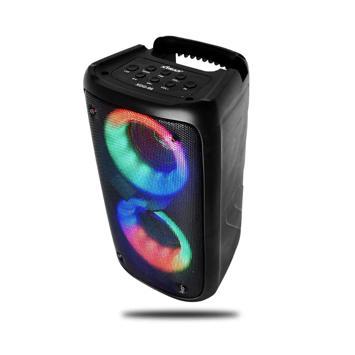 Caixa de som Bluetooth Potente Multimídia com LED RGB Subwoofer TWS Estéreo sem fio XDG-96-XTRAD