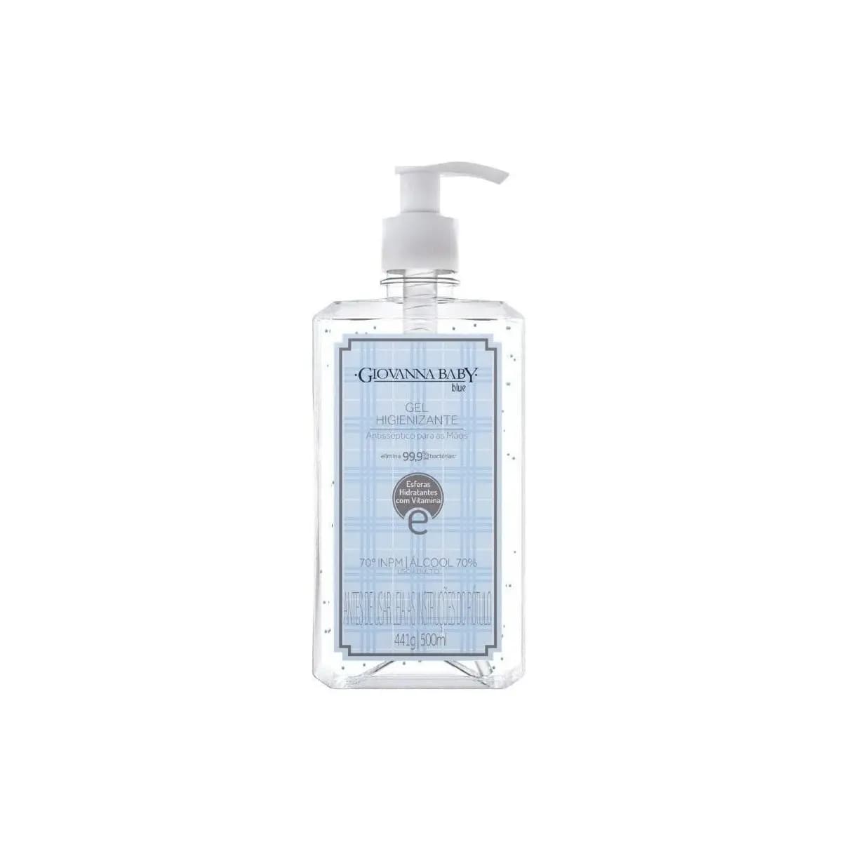 Álcool Em Gel Higienizante Giovanna Baby Blue 500Ml