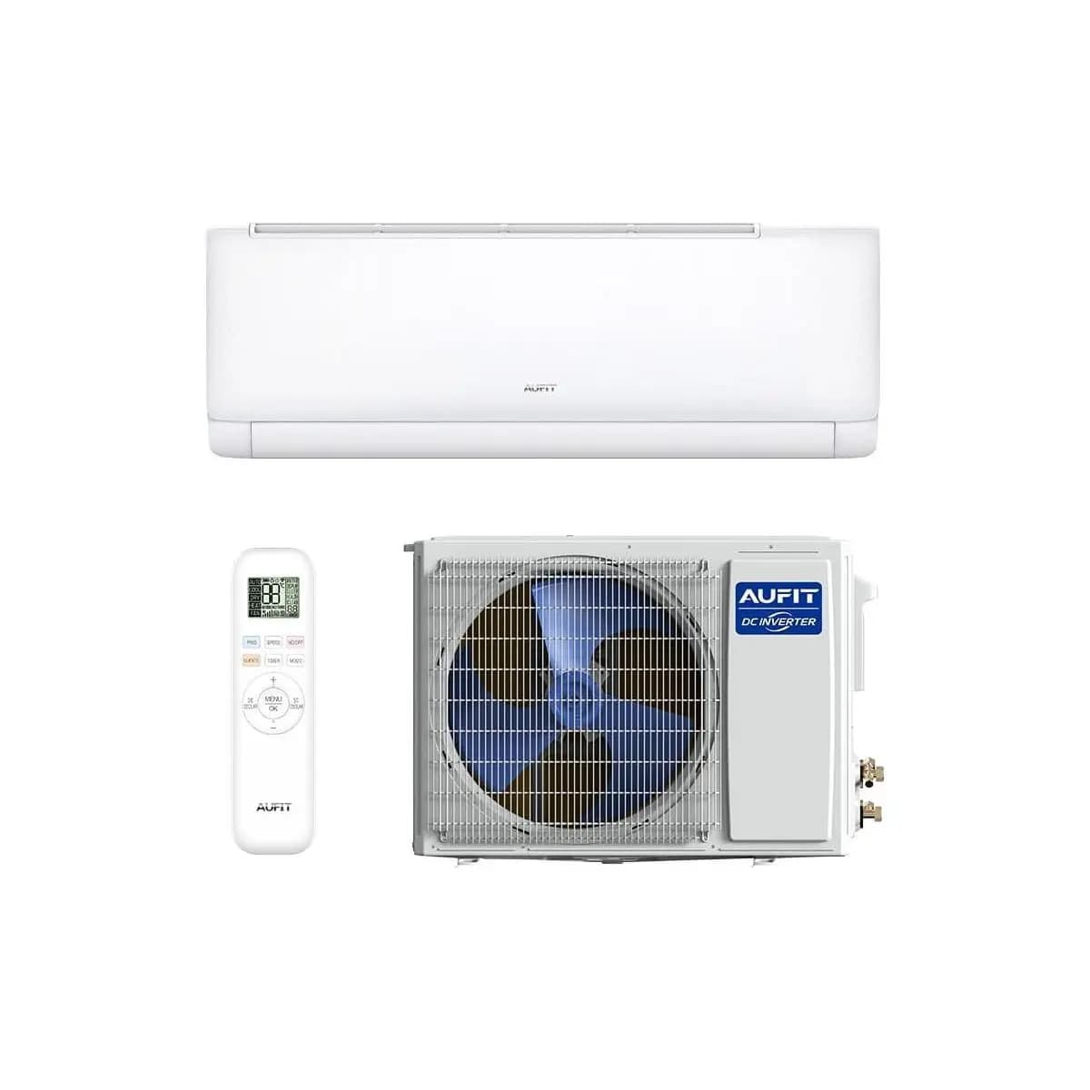 Ar Condicionado Split Hi Wall Inverter Aufit 12.000 Btus Frio 220v R-32