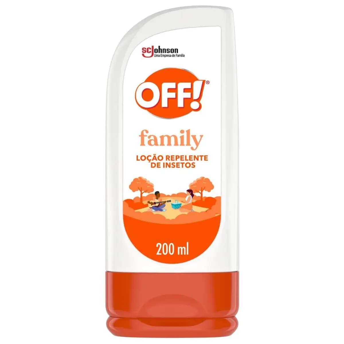 Repelente de Insetos em Loção OFF! Family, 200ml