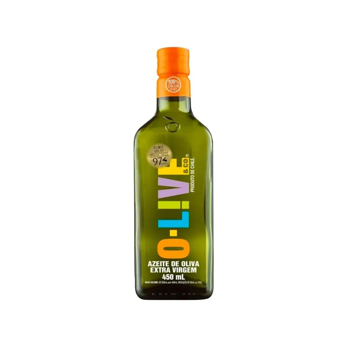 Azeite de Oliva Extra Virgem O-LIVE 450ML Embalagem Vidro