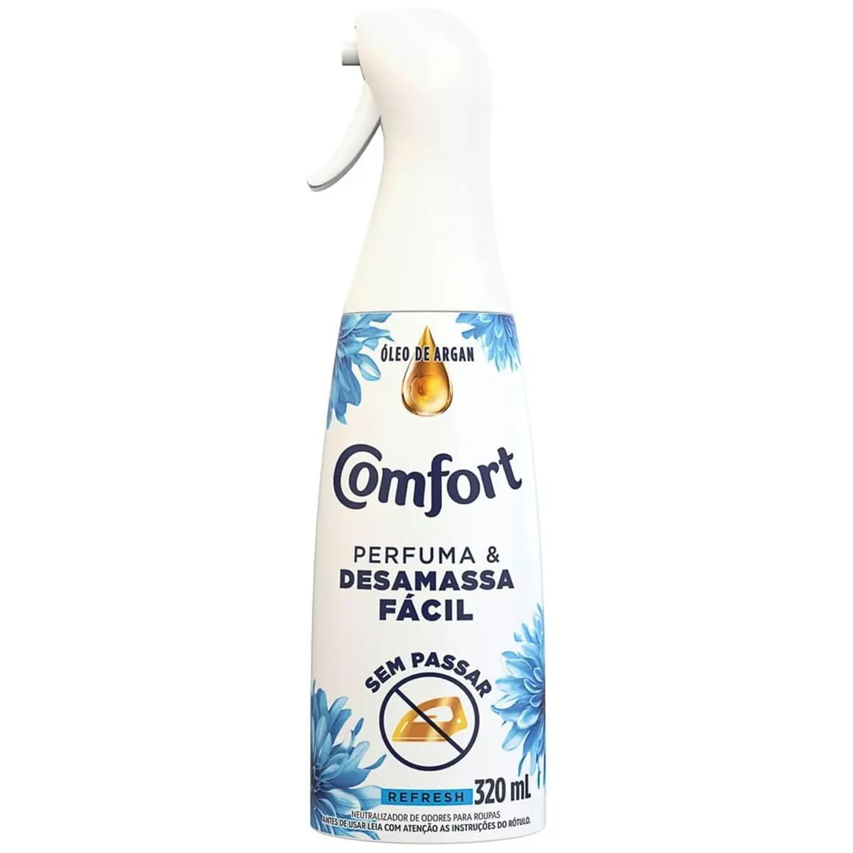 Comfort Perfuma e Desamassa Facil com Neutralizador de Odores Refresh 320 ml