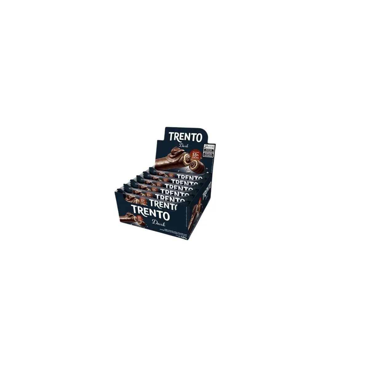 Chocolate Trento Dark 55% Com 16 Unidades De 29g