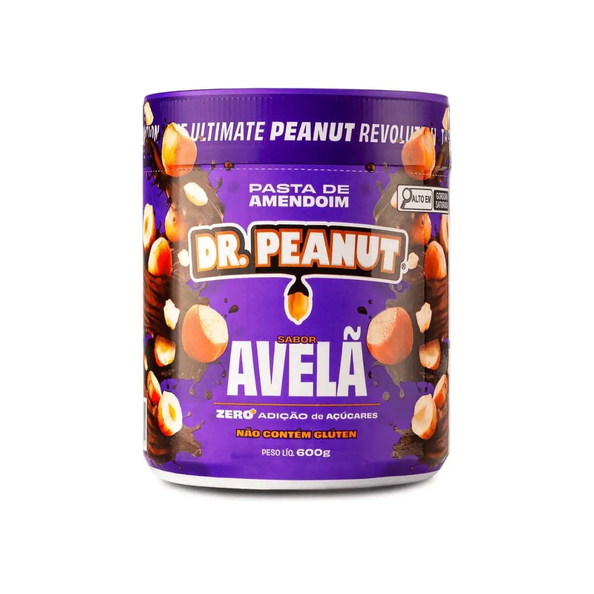 Pasta de Amendoim com Whey Protein 600g Dr Peanut