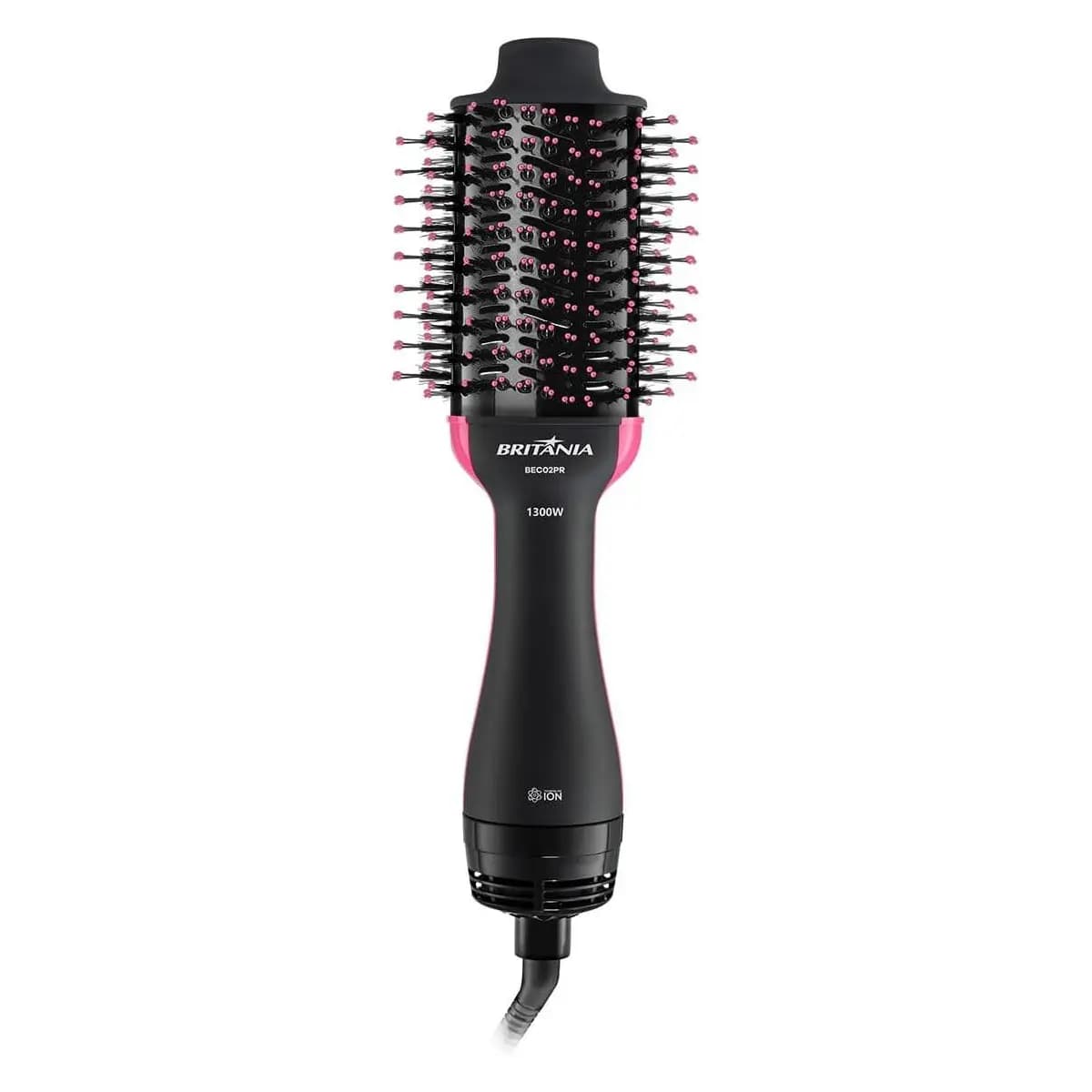 Escova Secadora Britânia BEC02PR Bivolt 4 em 1 1300W