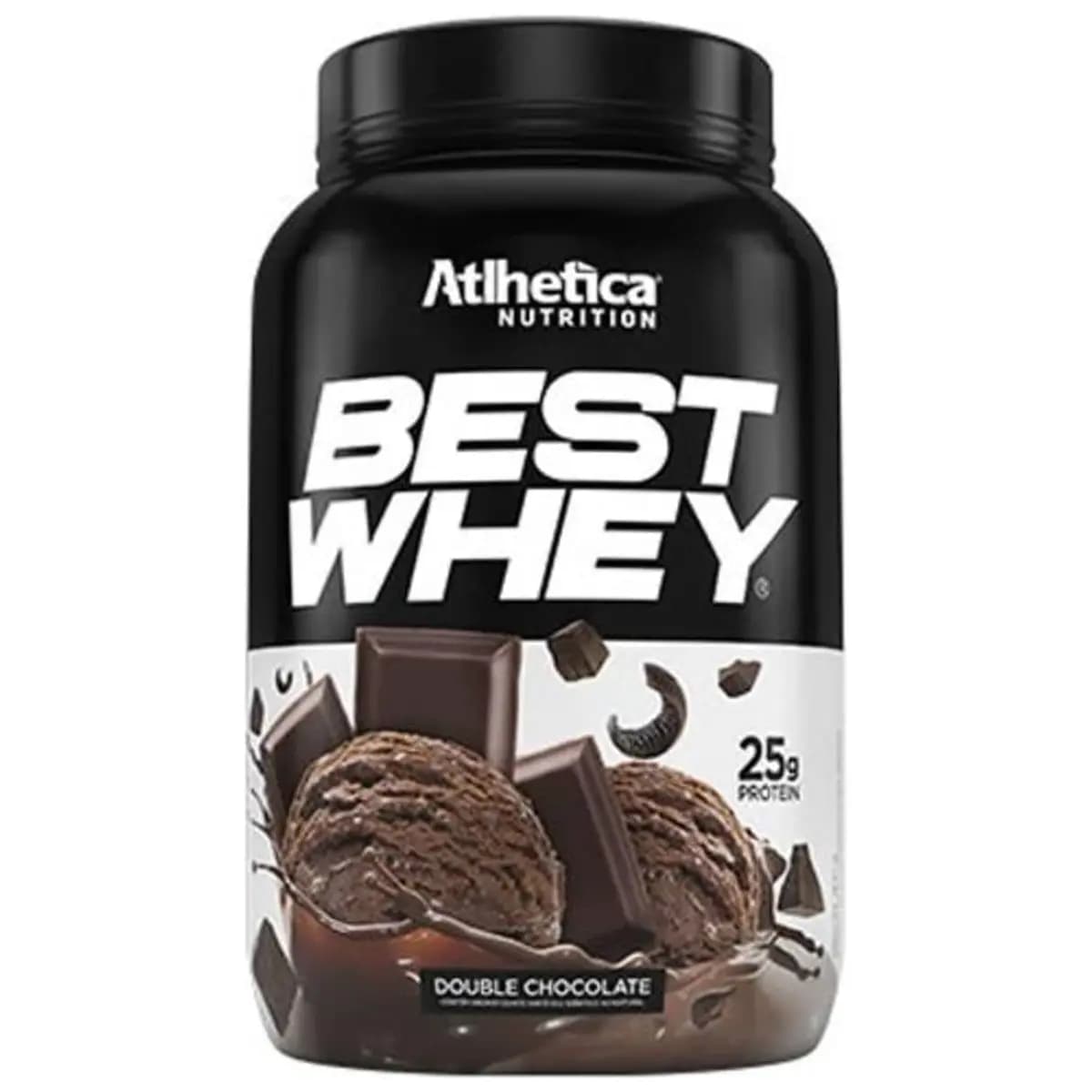 Best Whey (907g) - Sabor Double Chocolate, Atlhetica Nutrition
