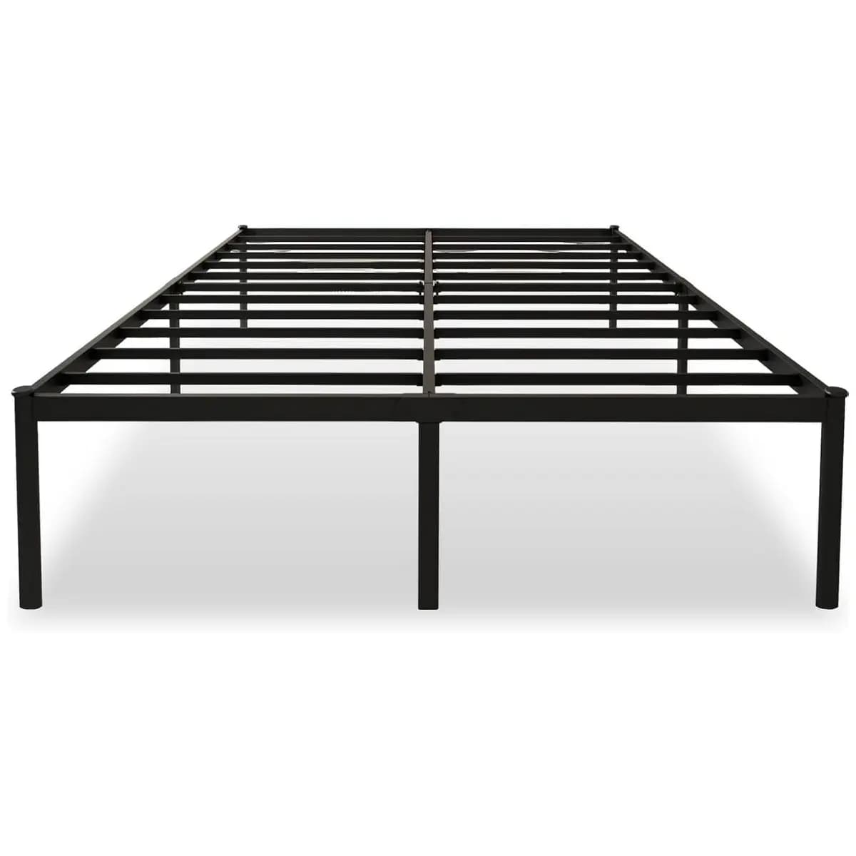 Cama de Casal 138x188cm, Estrutura Metálica Preta