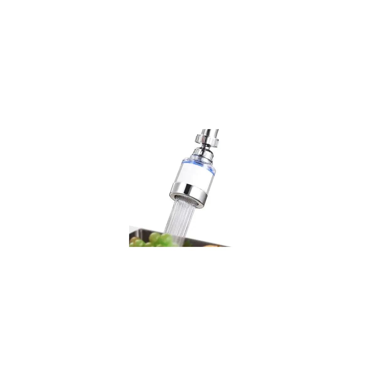 Filtro Universal Booster Torneira Rotativa Remover Cloro Purificador De Água De Cozinha