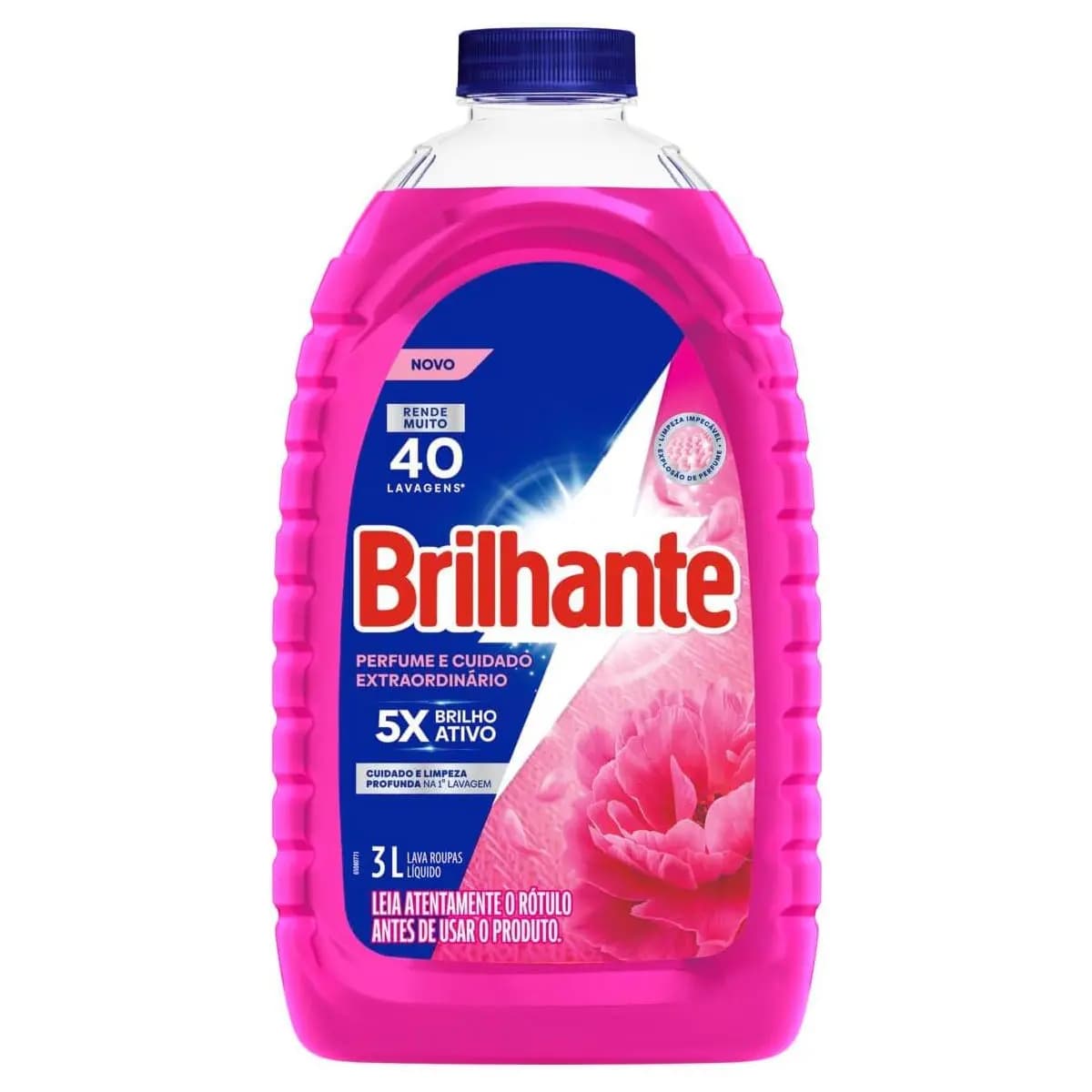 Brilhante Sabão Líquido Perfume e Cuidado Extraordinário 3L