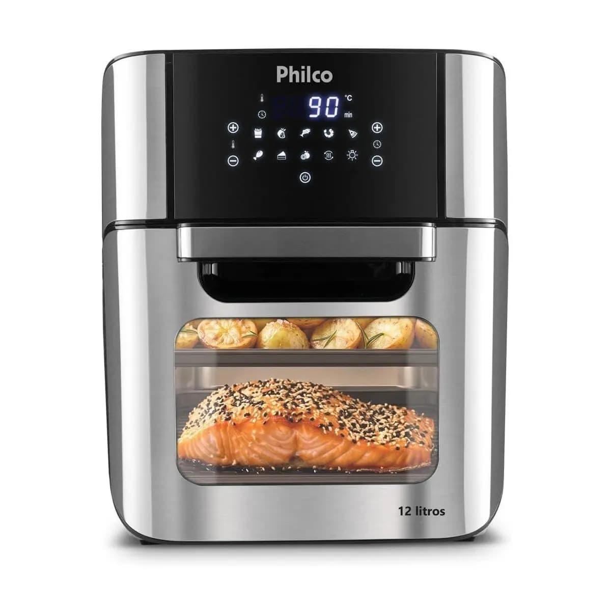 Fritadeira Philco Air Fryer Oven 12L PFR2200P - 127V