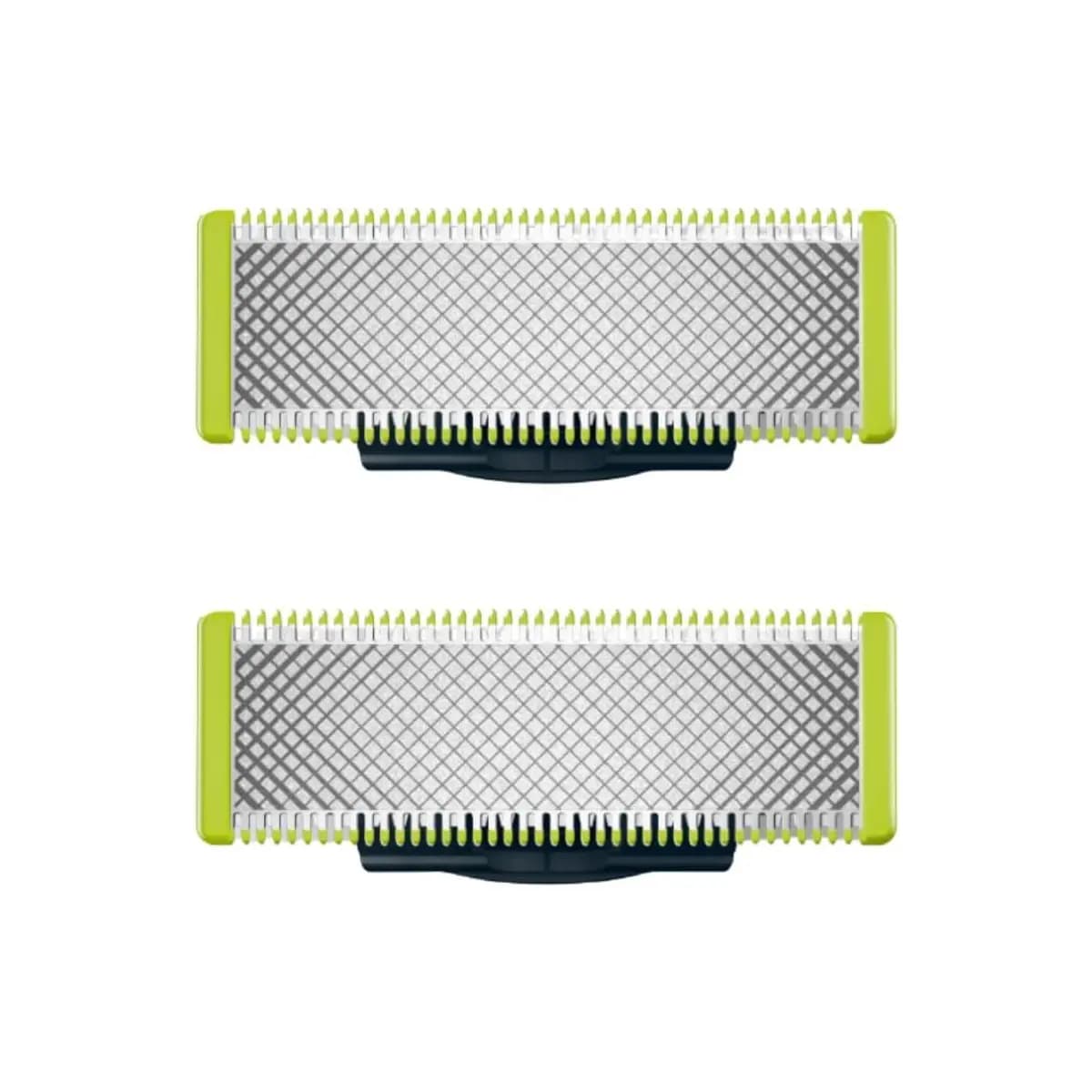 Philips OneBlade QP220/51 Lâminas de Reposição Masculinas em Aço Inoxidável – Pacote com 2 Unidades
