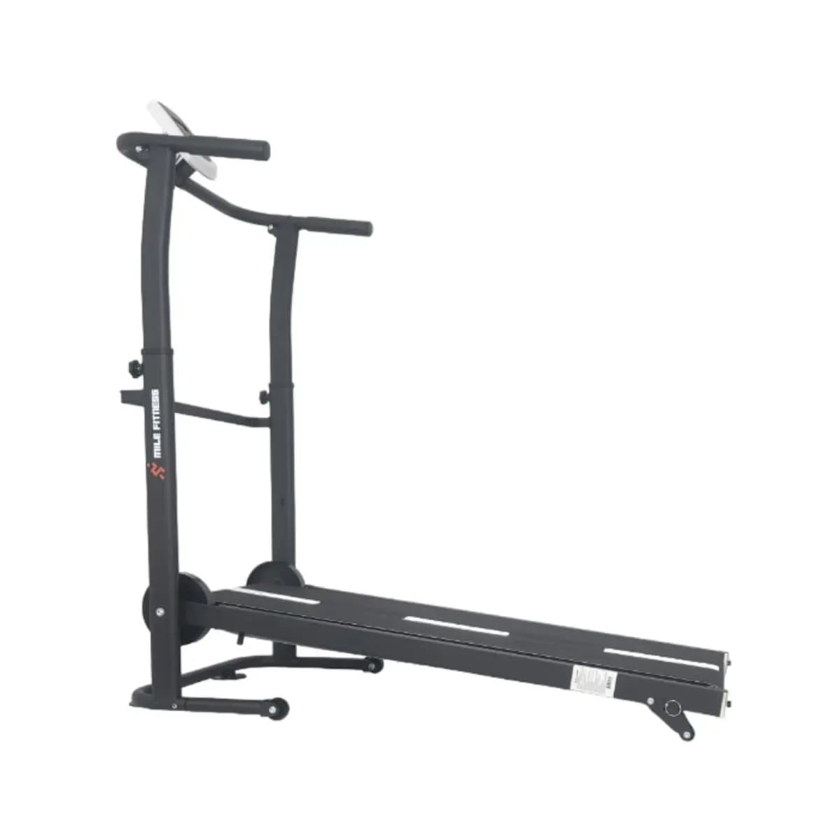 Esteira de Caminhada Mecânica Dobrável Self Machine com Display Suporta 120kg Academia Fisioterapia Atividade